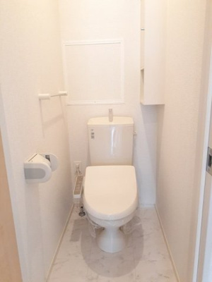 【トイレ】 | アクティフ上御領Ｂ | ゆったりとした空間のトイレです