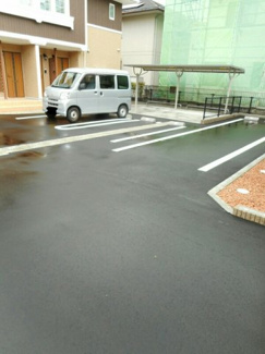 【駐車場】 | ブランシュ　プロスペレＢ | 車をお持ちの方に嬉しい駐車場付きの物件です