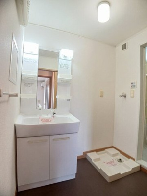 【洗面所】 | ナチュラルＭ　Ａ | 広い洗面スペース