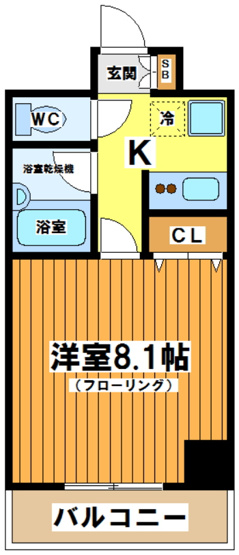 【間取り】 | ヴェルト笹塚ツイン　Ⅰ棟