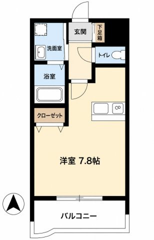 プレサンス名古屋駅前の間取り