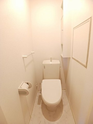 【トイレ】 | プティヴィラージュ　神辺Ａ | トイレもきれいです