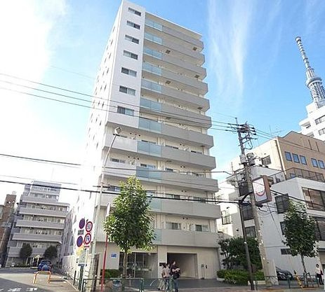グランハイツ錦糸町の外観|きれいな外観です