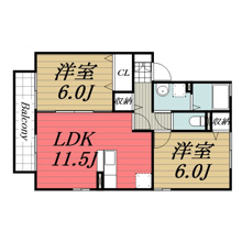 【間取り】 | フェニックス　F