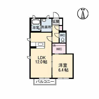 コンフォートリンナ　１番館　の間取り