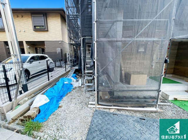即日案内可能■京都市北区上賀茂池端町　新築一戸建ての外観|現在建築中！落ち着いた街並みで新生活を始めることが出来そう！周辺の物件も併せてご紹介させて頂きます！
