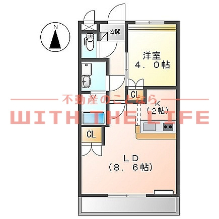 ベルフォレスト【キャッシュバック対象物件】の間取り