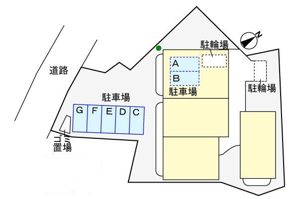 ラモーリ緑の区画図