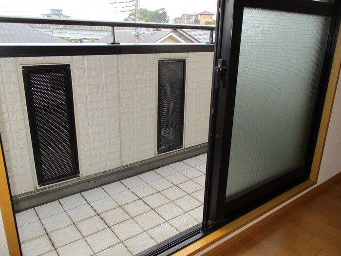 ハイネスサカシタ　Ｂのバルコニー