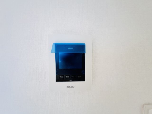 松戸市六実５丁目新築戸建（六実第12）のセキュリティ|来客時も安心のTVモニター付きインターフォン