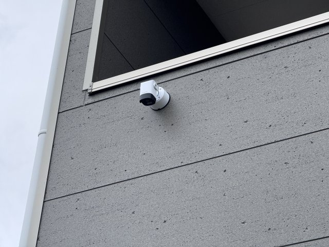 松戸市六実５丁目新築戸建（六実第12）の防犯設備|スマホで確認できる防犯カメラつき♪