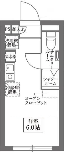 ＣＯＣＯＣＵＢＥ　ＯＹＡＭＡの間取り|間取りです。