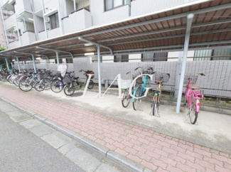 【その他共用部分】 | 立川サニーコート | 駐輪場です。