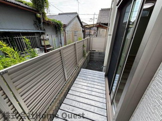 【バルコニー】 | 横沼町1丁目戸建貸家