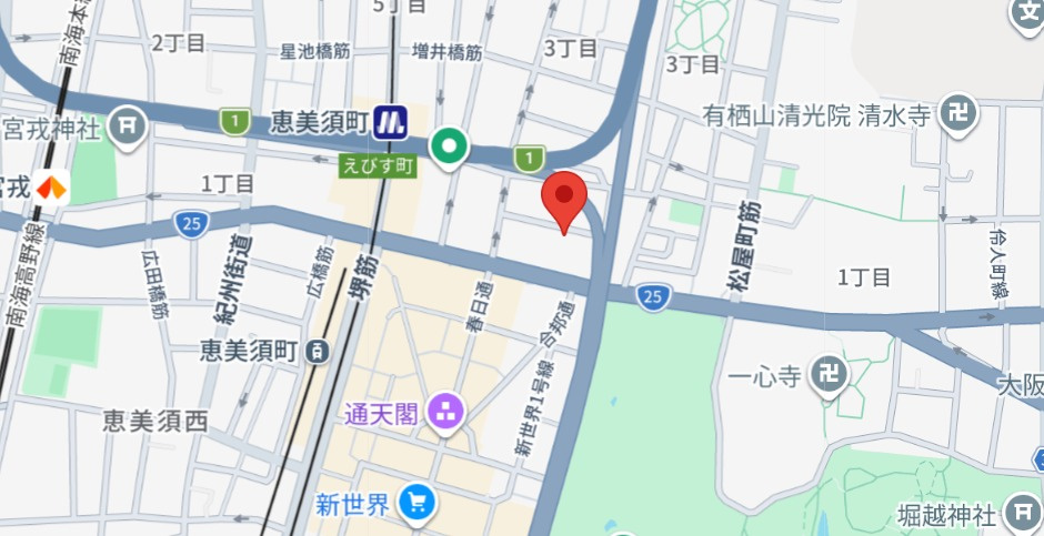 スペーシア日本橋東の地図