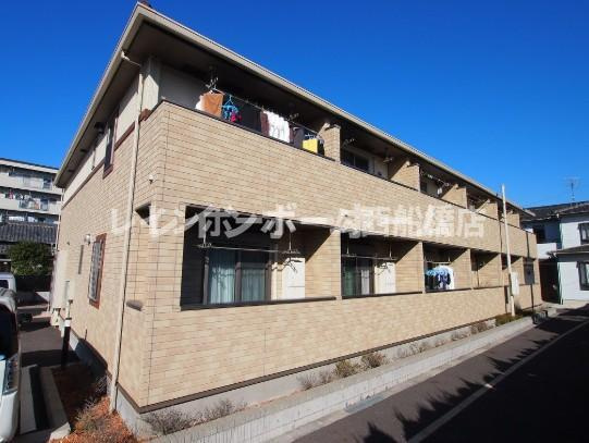 市川市妙典３丁目のアパートの外観