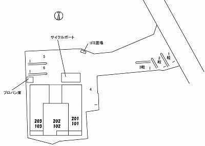 オーキッドの区画図