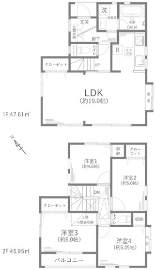 【間取り】 | 藤沢市本藤沢3丁目 中古戸建 全1棟
