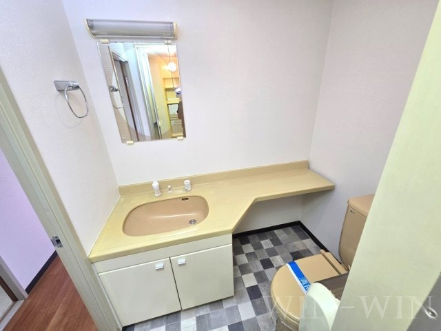 レリブ神ノ輪の洗面所|イメージ（同建物内別部屋の写真です）