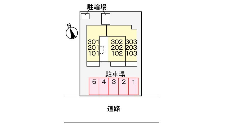 レオーネの駐車場