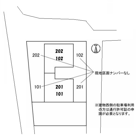 さっちゃんの区画図