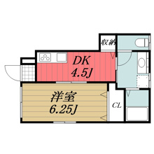【間取り】 | ナリトモ大巌寺　D