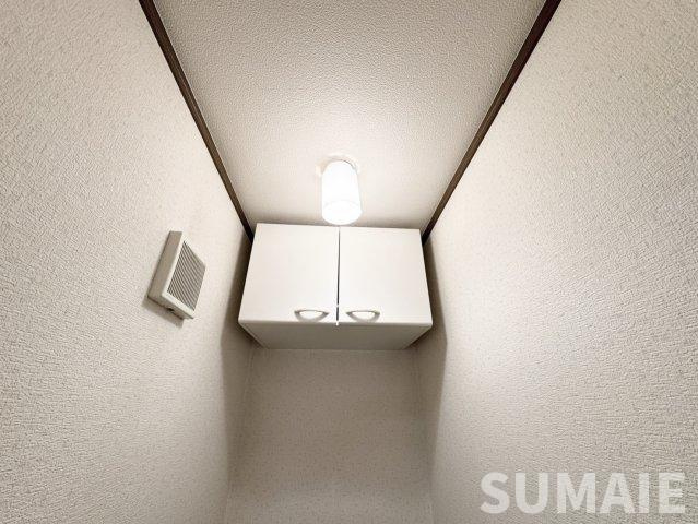 ハイムタカノの設備|トイレ収納☆彡