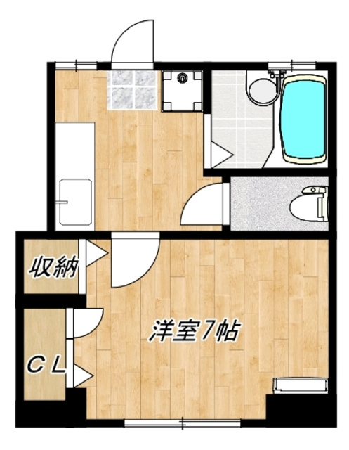 ハイムタカノの間取り|間取りです☆