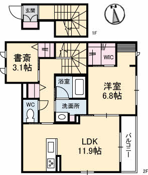 【間取り】 | ＳｈａＭａｉｓｏｎ佐々木　