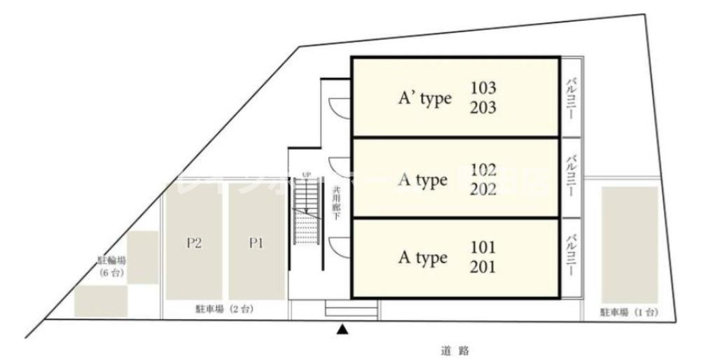 リブリ・ソレイユ海老名※初期費用分割後払いサービス利用可能物件の区画図