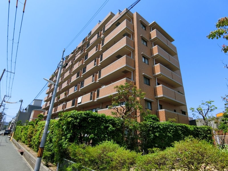 神戸市須磨区青葉町１丁目の賃貸マンションの外観|ＪＲ鷹取駅からすぐ人気の分譲マンション