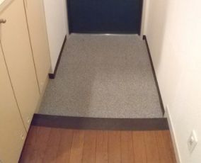 セルリアンホームズ勝どきの玄関|シンプルで使いやすい玄関です