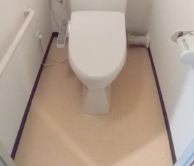 セルリアンホームズ勝どきのトイレ|シンプルで使いやすいトイレです