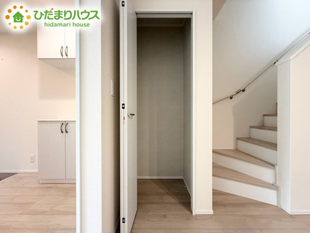 上尾市東今泉6番　新築戸建　ハートフルAの収納