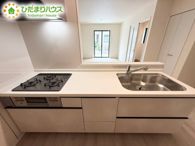 上尾市東今泉6番　新築戸建　ハートフルAのキッチン