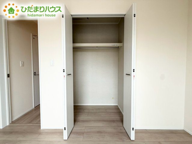 上尾市東今泉6番　新築戸建　ハートフルAの収納