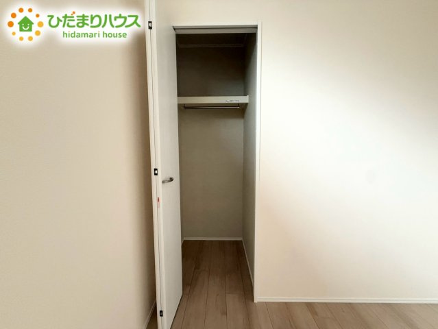 上尾市東今泉6番　新築戸建　ハートフルAの収納