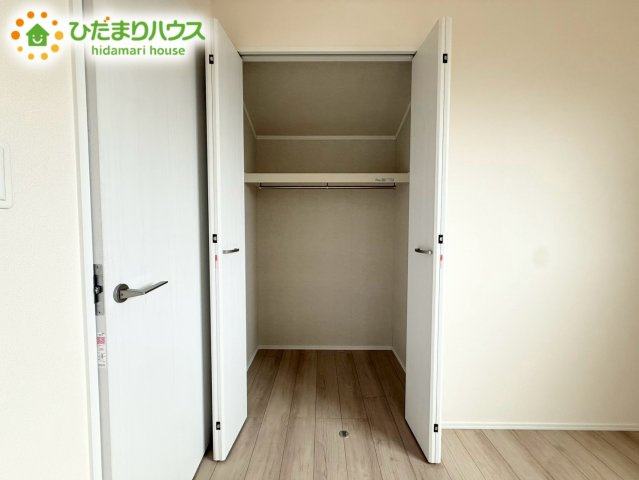 上尾市東今泉6番　新築戸建　ハートフルAの収納