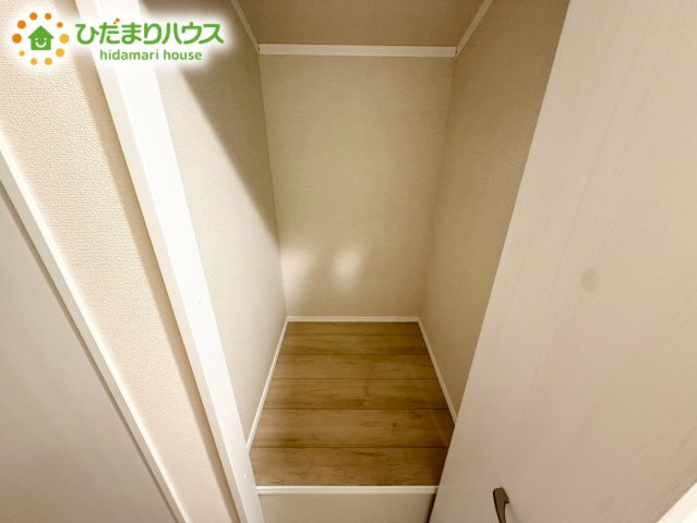 上尾市東今泉6番　新築戸建　ハートフルAの収納