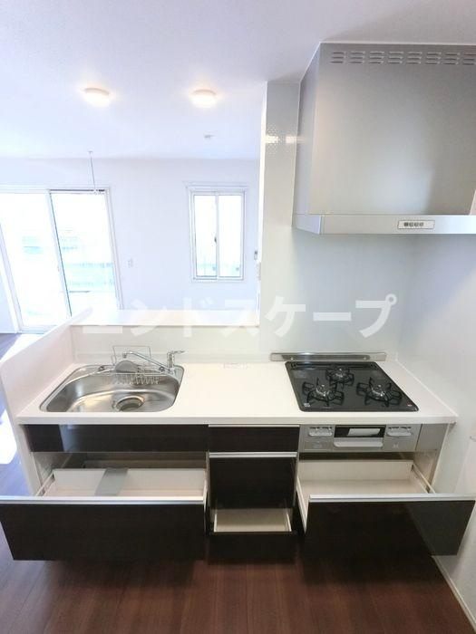 ルミエール　Ｃのキッチン|高崎、前橋のお部屋探しはエンドスケープまで！お客様の理想お聞かせ下さい♪