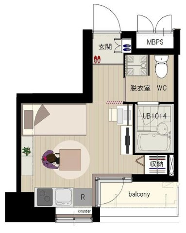 グランディールの間取り|間取りです。