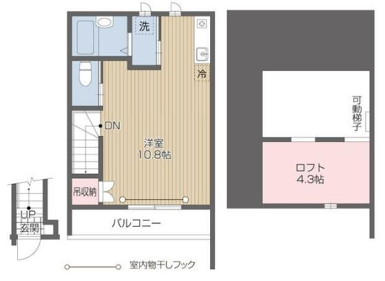 ブエナメゾン福生の間取り