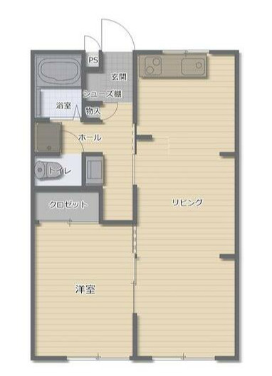 メゾンドタカの間取り