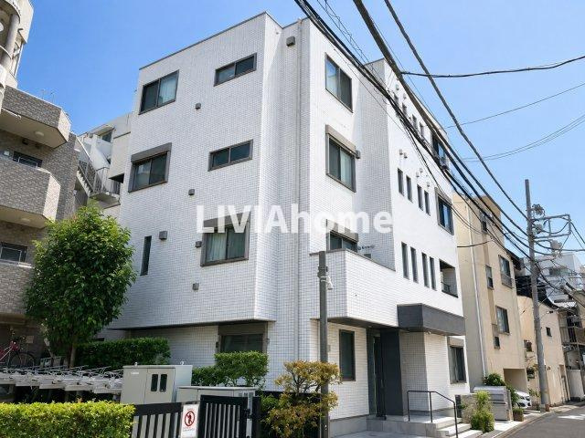 港区白金３丁目の賃貸マンションの外観