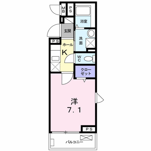【間取り】 | ヒルトップⅡ | 間取図