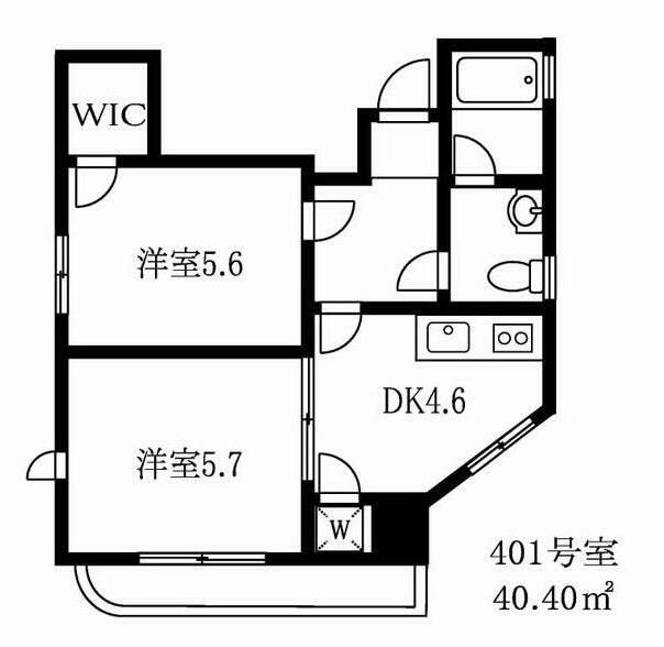 サニーサイドケイアイビーの間取り