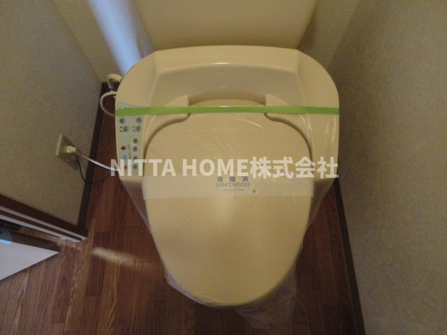 丹波篠山市杉のアパートのトイレ|トイレ設備です◇