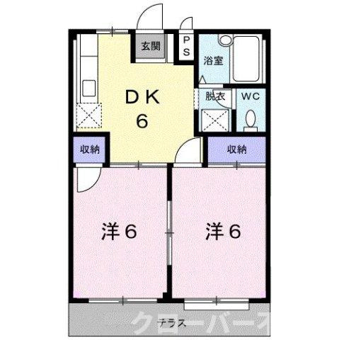 エルディム森Ⅰの間取り