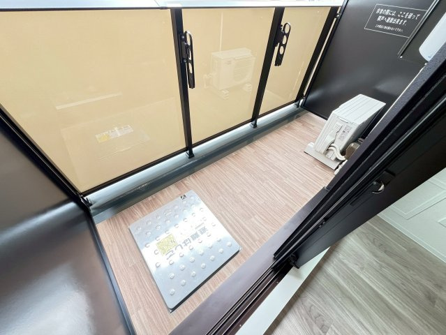 CREATIF堂島のバルコニー