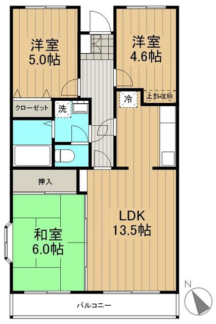 マンションフローラの間取り